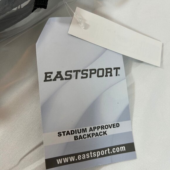 Eastport Stadium Approved Clear Backpack - Picture 3 of 5